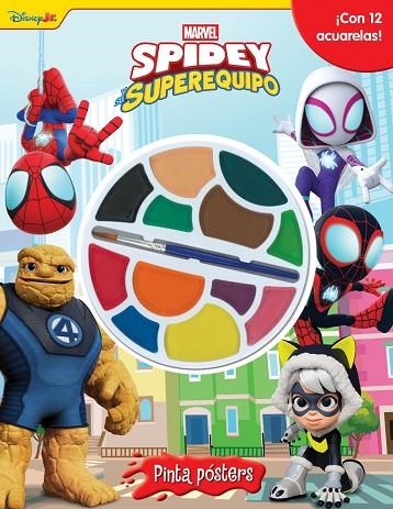SPIDEY Y SU SUPEREQUIPO. PINTA PÓSTERS | 9788410362291