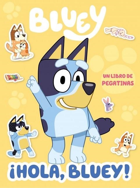 BLUEY. ACTIVIDADES - ¡HOLA, BLUEY! LIBRO DE PEGATINAS | 9788448873769