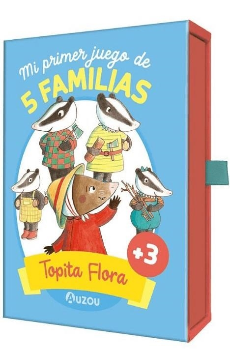 TOPITA FLORA. 5 FAMILIAS. JUEGO DE CARTAS | 9791039552745