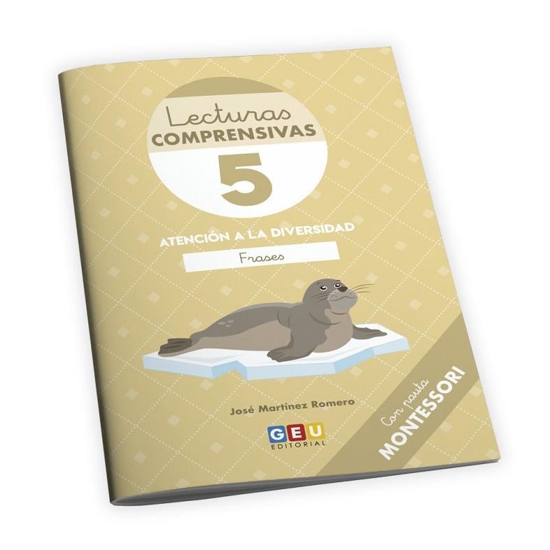 LECTURAS COMPRENSIVAS 5 | COMPRENSIÓN LECTORA 1 PRIMARIA | LECTURAS COMPRENSIVAS | 9788419646484 | JOSE MARTINEZ ROMERO / MARTÍNEZ ROMERO, JOSÉ