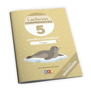 LECTURAS COMPRENSIVAS 5 | COMPRENSIÓN LECTORA 1 PRIMARIA | LECTURAS COMPRENSIVAS | 9788419646484 | JOSE MARTINEZ ROMERO / MARTÍNEZ ROMERO, JOSÉ