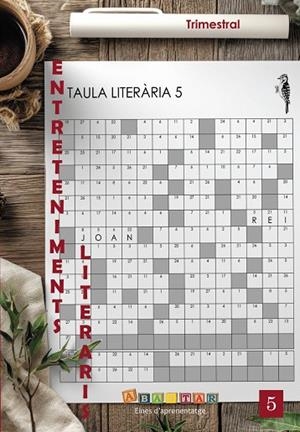 ENTRETENIMENTS LITERARIS, 5 | 9791399250619 | ABASTAR. EINES D'APRENENTATGE,