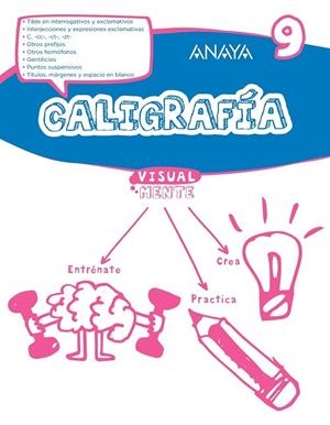 CALIGRAFÍA 9 | 9788469831595 | , ANAYA EDUCACIÓN