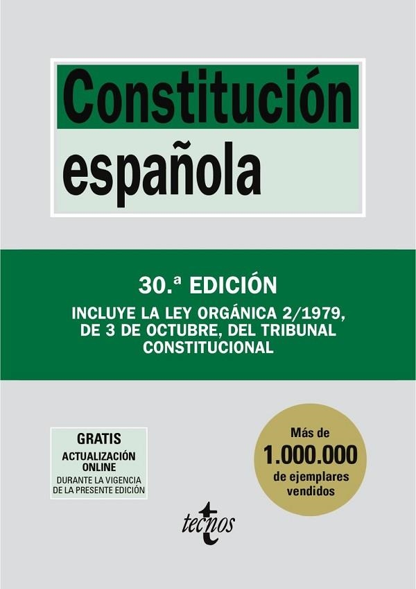 CONSTITUCIÓN ESPAÑOLA (2026) | 9788430994403 | EDITORIAL TECNOS