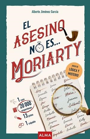 EL ASESINO NO ES MORIARTY | 9791388389023 | JIMENEZ, ALBERTO