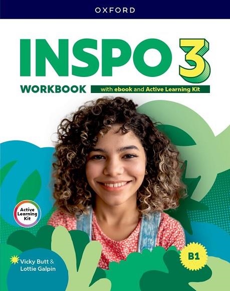 INSPO 3 WORKBOOK WITH EBOOK AND ACTIVE LEARNING KIT | 9780194190985 | BUTT, VICKY / GALPIN, LOTTIE