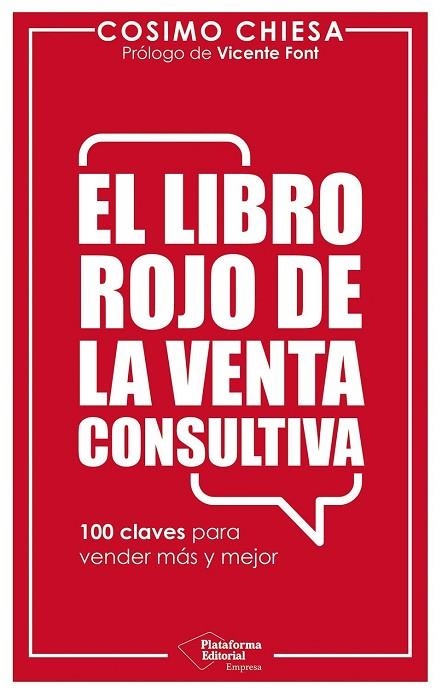 EL LIBRO ROJO DE LA VENTA CONSULTIVA | 9791388080784 | CHIESA, COSIMO