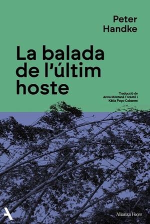 LA BALADA DE L'ÚLTIM HOSTE | 9791370092900 | HANDKE, PETER