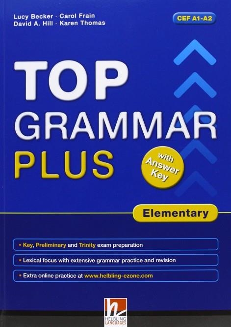 TOP GRAMMAR PLUS  ELEMENTARY   STUDENT´S BOOK WITH ANSWER KEYS +EZONE | 9783852725666 | A.A., V.V.