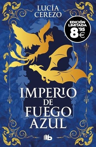 IMPERIO DE FUEGO AZUL (EDICIÓN LIMITADA · BLACK FRIDAY) (SAGA FÉNIX & DRAGÓN 1) | 9791388147517 | CEREZO, LUCÍA