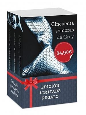 CINCUENTA SOMBRAS TRILOGIA PACK NAVIDAD | 9788454057405 | JAMES,E.L.