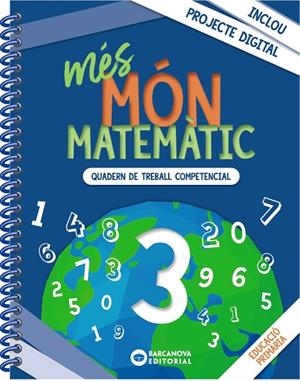 MÉS MÓN MATEMÀTIC 3 | 9788448957452 | ACHÓN, JORDI / UTGÉS, JOSEP MARIA