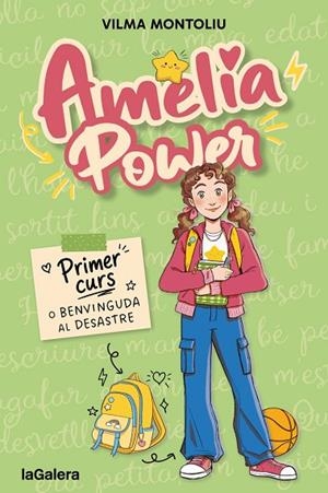 AMÈLIA POWER 1. PRIMER CURS O BENVINGUDA AL DESASTRE | 9788424678012 | MONTOLIU ESTEBAN, VILMA