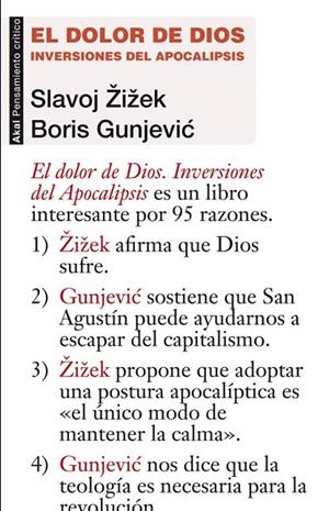 DOLOR DE DIOS, EL | 9788446038641 | ZIZEK, SLAVOJ/GUNJEVIC, BORIS