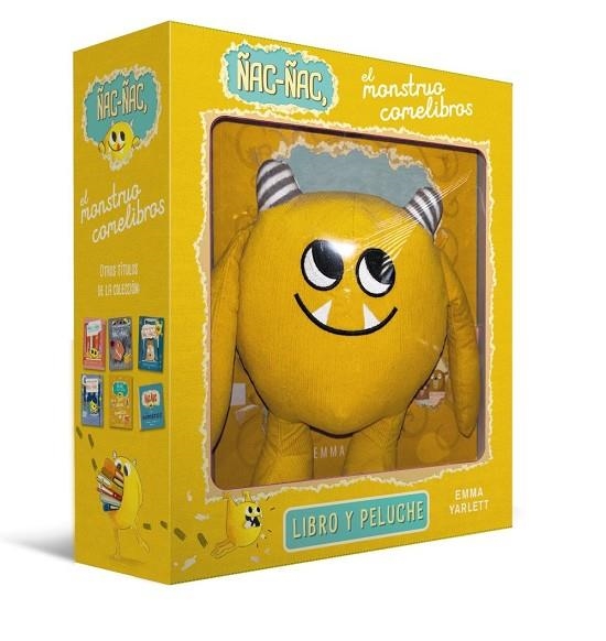 ÑAC-ÑAC, EL MONSTRUO COMELIBROS. LIBRO Y PELUCHE | 9788469646366 | YARLETT, EMMA