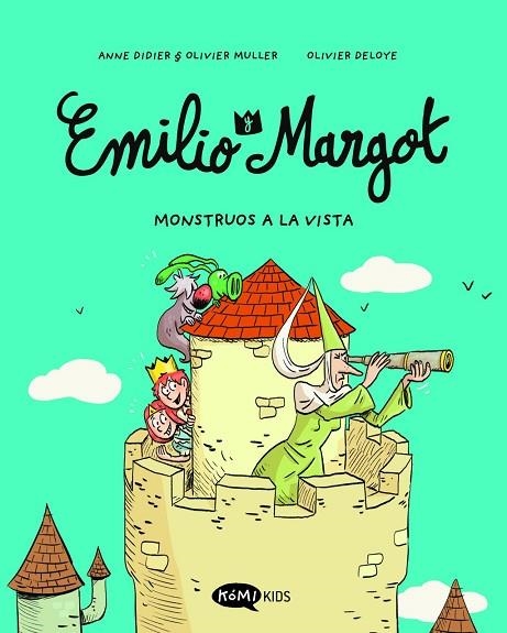 EMILIO Y MARGOT 8 MONSTRUOS A LA VISTA | 9791387744359 | DIDIER, ANNE / MULLER, OLIVIER