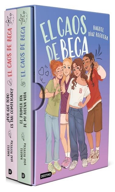 ESTUCHE EL CAOS DE BECA 1-2 | 9788408327264 | DIAZ REGUERA, RAQUEL