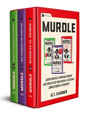 ESTUCHE MURDLE: VOL. 1 + VOL. 2 + VOL. 3 | 9791388279348 | KARBER, G. T.