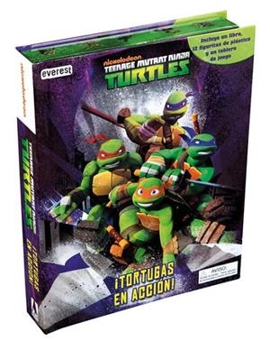 TORTUGAS EN ACCION! TEENAGE MUTANT NINJA TURTLES | 9788444169705 | NICKELODEON