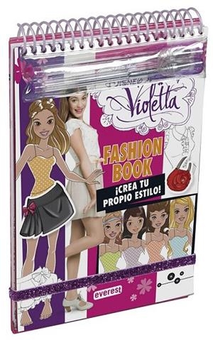 VIOLETTA FASHION BOOK CREA TU PROPIO ESTILO! | 9788444134215 | DISNEY