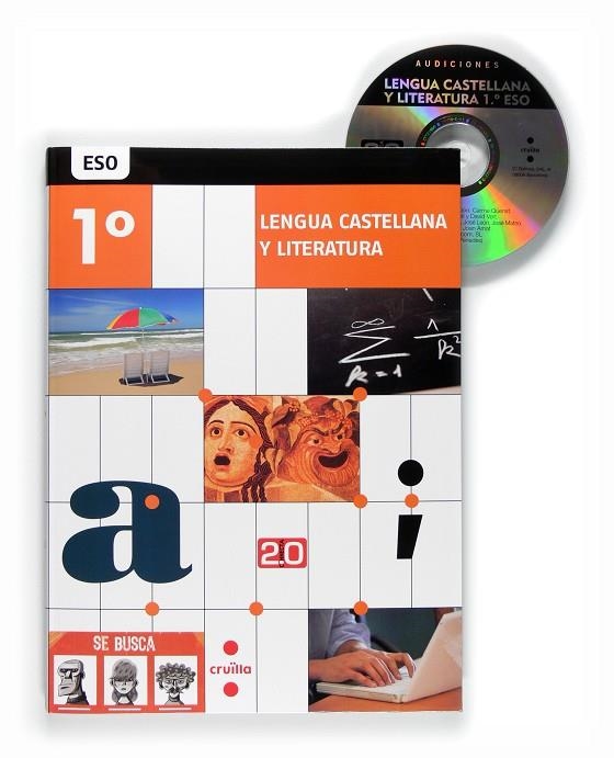 LENGUA CASTELLANA Y LITERATURA 1ESO  2.0 | 9788466126762 | EQUIP EDITORIAL CRUÏLLA,