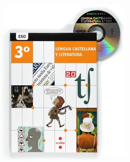 LENGUA CASTELLANA Y LITERATURA 3 ESO CONNECTA 2.0 | 9788466126847 | EQUIP EDITORIAL CRUILLA
