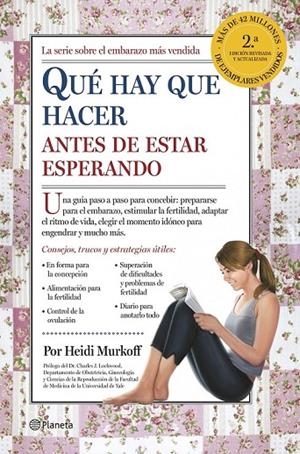 QUÉ HAY QUE HACER ANTES DE ESTAR ESPERANDO | 9788408122982 | HEIDI MURKOFF/SHARON MAZEL