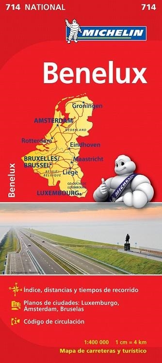 MAPA BENELUX NATIONAL | 9782067170582 | MICHELIN