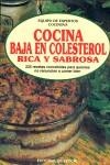 COCINA BAJA EN COLESTEROL RICA Y SABROSA | 9788431522261 | EQUIPO DE EXPERTOS COCINOVA
