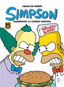 SIMPSON ¡BARRIENDO LA COMIDA BASURA! | 9788466654401 | AUTORES BONGO COMICS