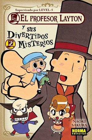 PROFESOR LAYTON Y SUS DIVERTIDOS MISTERIOS, EL 02 | 9788467912630 | SAKURA, NAOKI