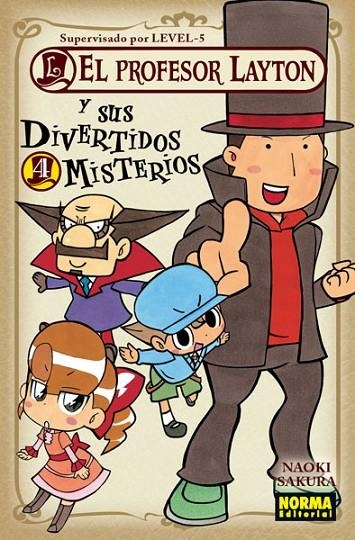 PROFESOR LAYTON Y SUS DIVERTIDOS MISTERIOS, EL 04 | 9788467914511 | SAKURA, NAOKI