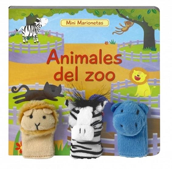 ANIMALES DEL ZOO (MINI MARIONETAS) | 9788448836054 | VVAA