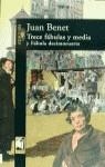 TRECE FABULAS Y MEDIA Y FABULA DECIMOCUARTA | 9788420483757 | BENET, JUAN