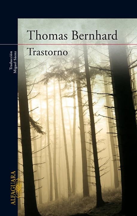 TRASTORNO | 9788420407470 | BERNHARD , THOMAS