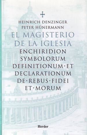 MAGISTERIO DE LA IGLESIA | 9788425420870 | DENZINGER, HEINRICH