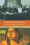 ANTOLOGIA POETICA DE LA GENERACION DEL 27 | 9788466305198 | AA.VV