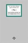 NOCIONES BASICAS DE DERECHO CIVIL | 9788430934294 | MORO ALMARAZ, M.JESUS