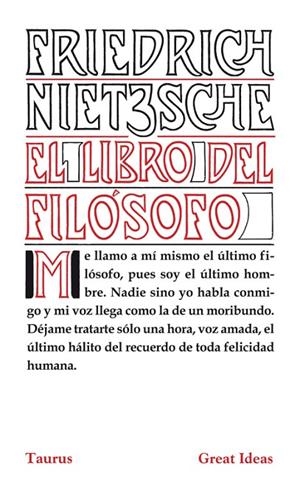 LIBRO DEL FILOSOFO, EL | 9788430602216 | NIETZSCHE, FRIEDRICH W.