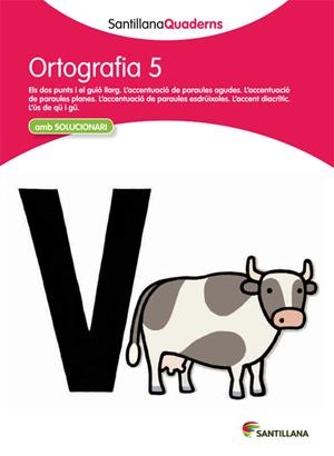 QUADERN D'ORTOGRAFIA 5 N ED | 9788468013701 | VARIOS AUTORES