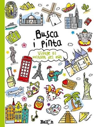 BUSCA I PINTA- VIATGE AL VOLTANT DEL MÓN | 9789037493665