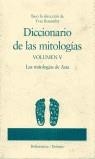 DICCIONARIO DE MITOLOGIAS V | 9788423329311 | BONNEFOY,YVES