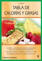 TABLA DE CALORIAS Y GRASAS | 9788425515149 | KLEVER, U