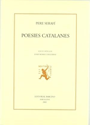 POESIES CATALANES | 9788472266971 | SERAFI, PERE