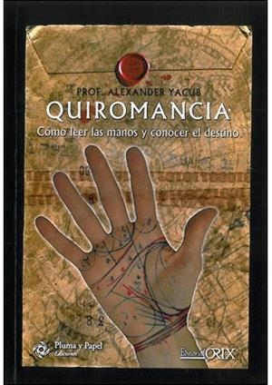 QUIROMANCIA | 9788496951570 | YACUB, PROF.ALEXANDER