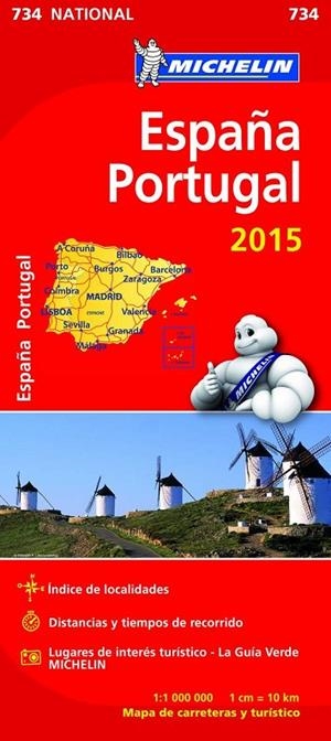 MAPA ESPAÑA - PORTUGAL | 9782067199569 | VARIOS AUTORES