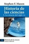 HISTORIA DE LAS CIENCIAS 5 | 9788420637754 | MASON, STEPHEN F