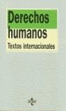 DERECHOS HUMANOS. TEXTOS INTERNACIONALES | 9788430936298 | GONZALEZ VEGA, J.