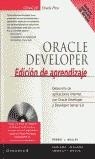ORACLE DEVELOPER EDICION DE APRENDIZAJE | 9788448130022 | MULLER, ROBERT