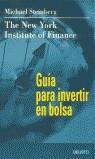 GUIA PARA INVERTIR EN BOLSA | 9788423417568 | STEINBERG, MICHAEL